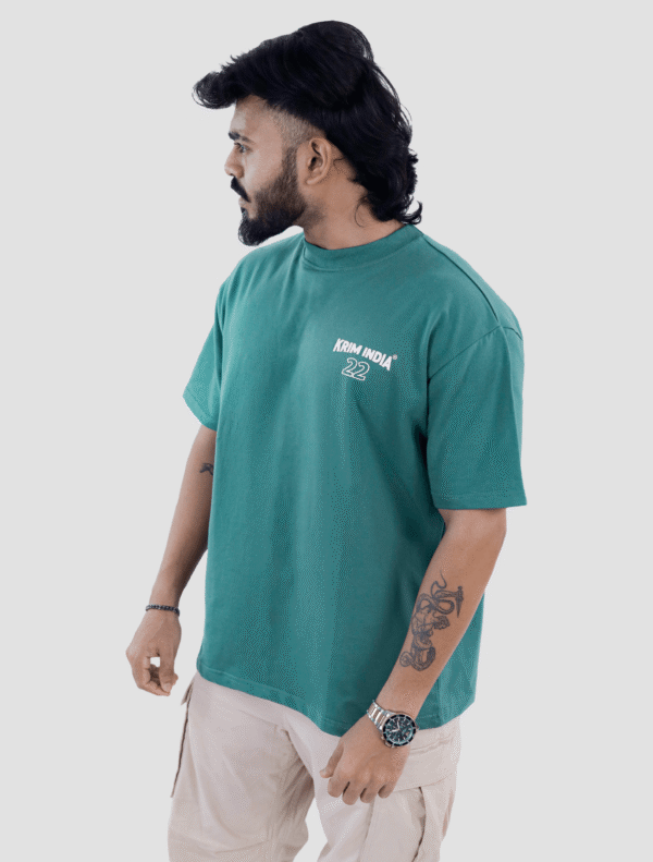 BOTTLE GREEN T-SHIRT